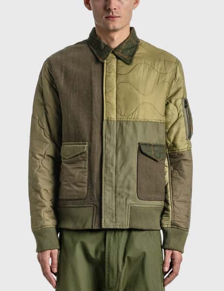 Maharishi - Upcycled A2 Flight Jacket | HBX - Globally Curated 