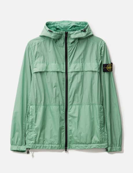 Stone Island Garment Dyed Crinkle Reps R-NY Hooded Jacket