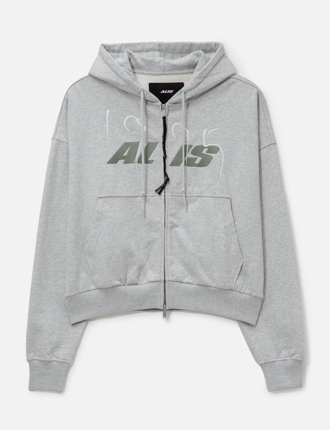 Shen Cropped Hoodie With Zipper view 7
