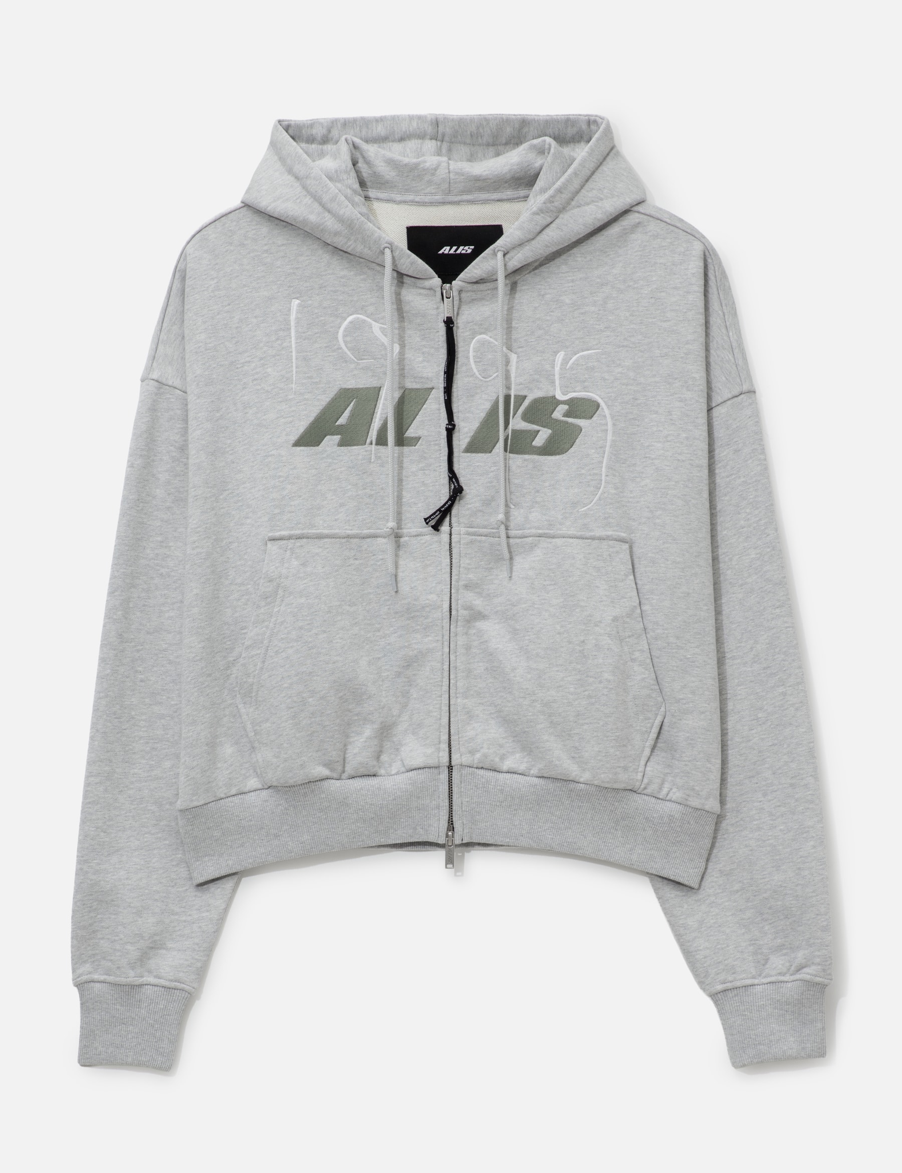 Shen Cropped Hoodie With Zipper view 16