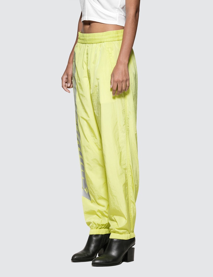 Washed Nylon Pant With Reflective Print Detail Placeholder Image