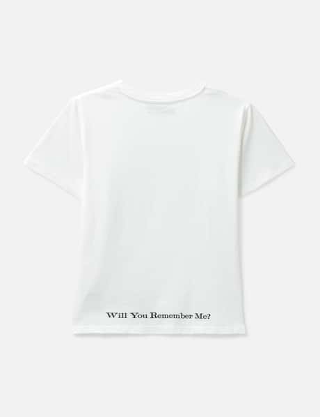 "Caspian" Ghost Fitted T-Shirt In White view 8