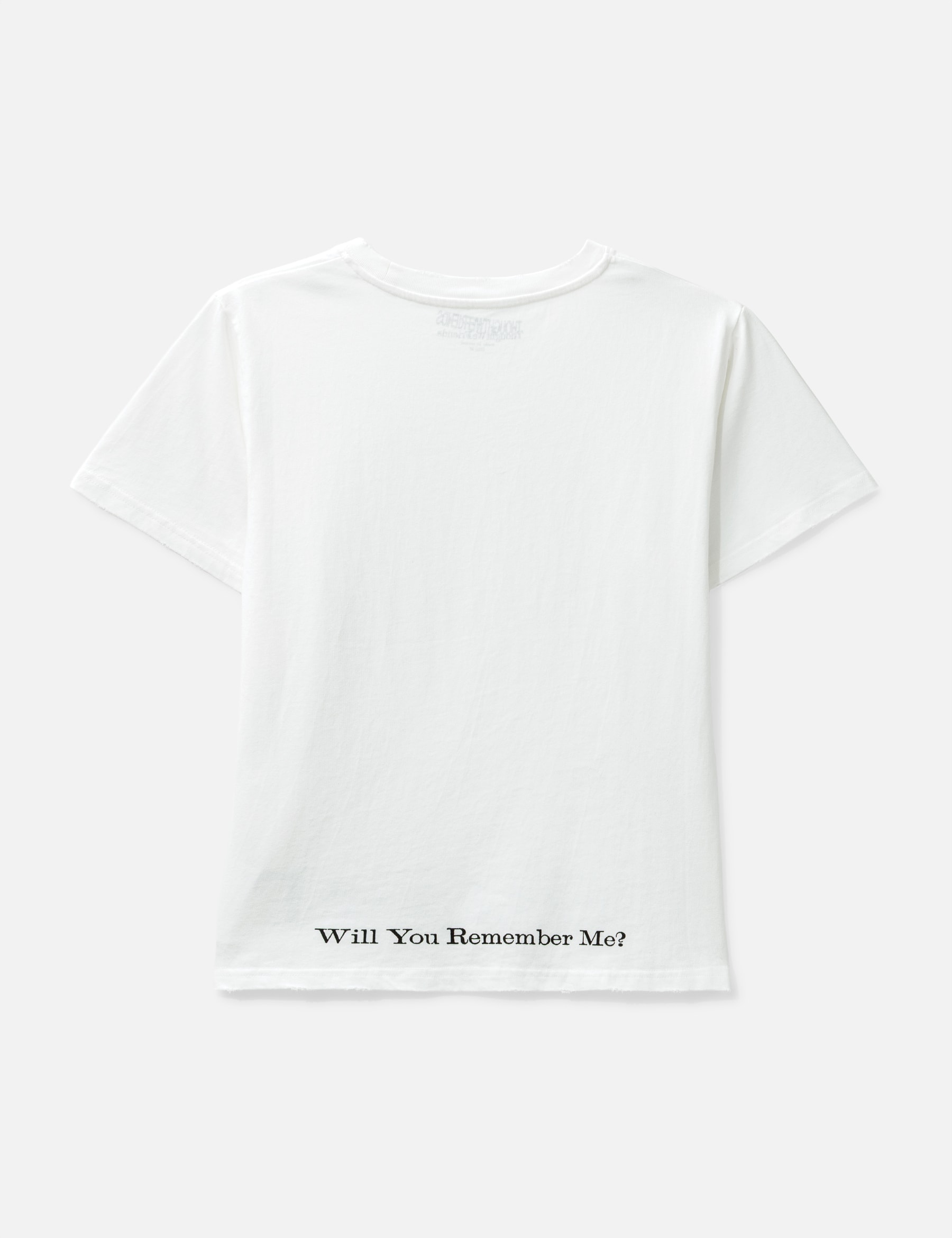 "Caspian" Ghost Fitted T-Shirt In White view 17