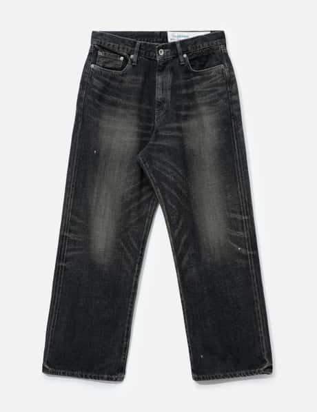 Washed Denim Dp Wide Pants view 6