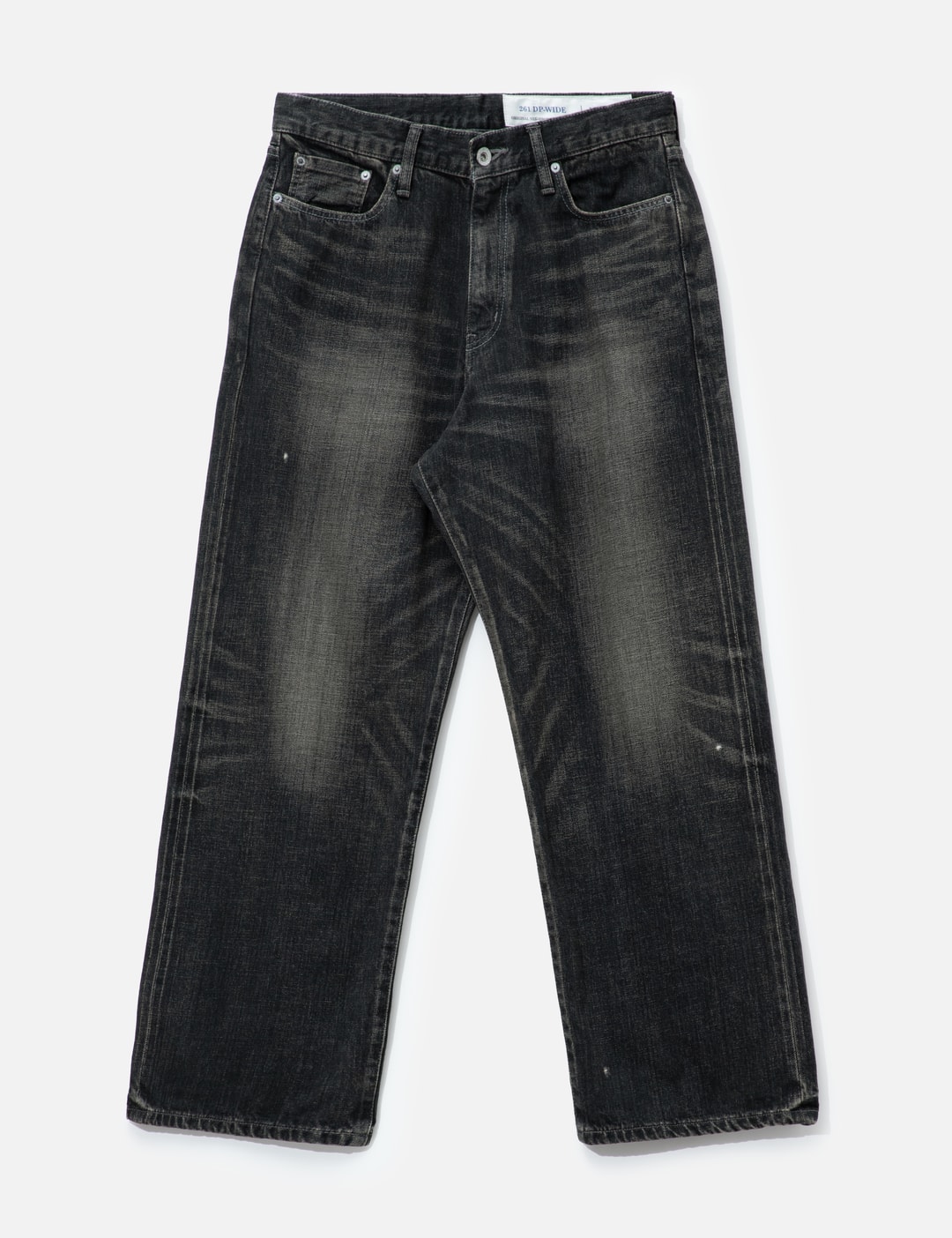 Washed Denim Dp Wide Pants view 7