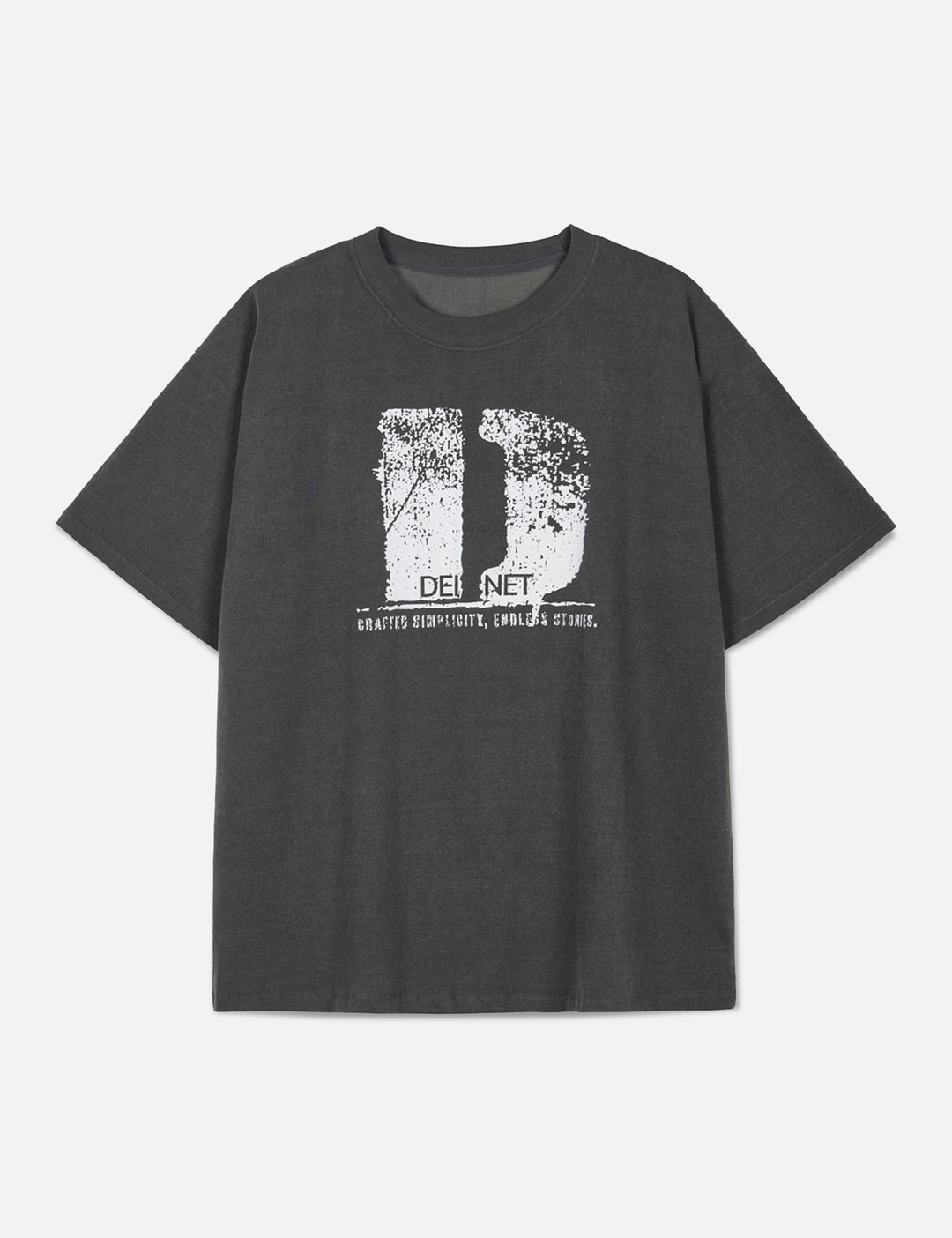 D Accent Crack Logo T-Shirts