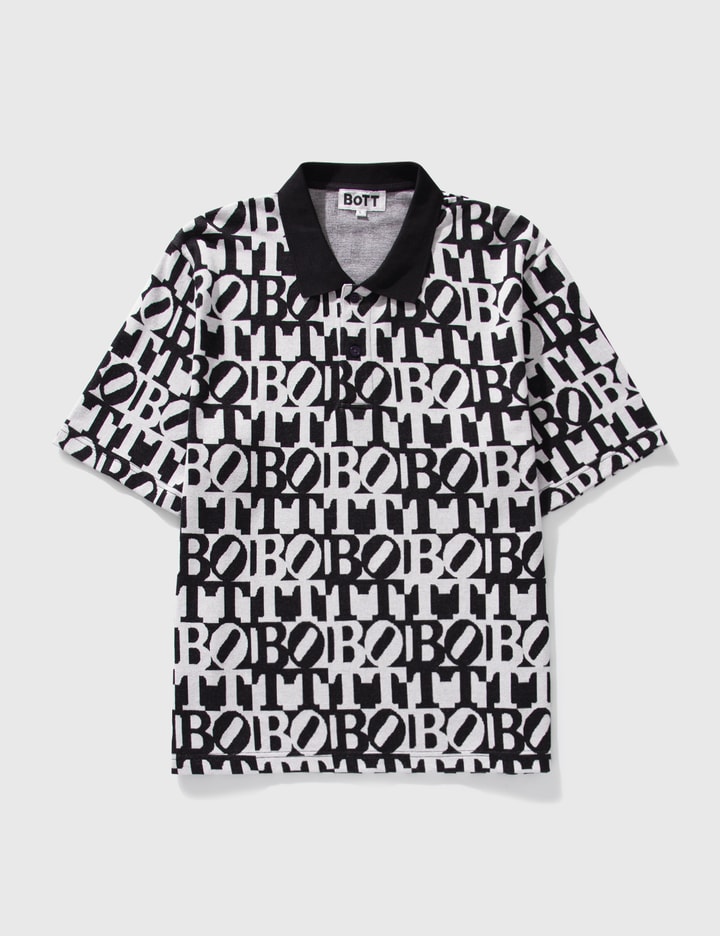 BoTT - Square Logo Jacquard Polo | HBX - Globally Curated Fashion 