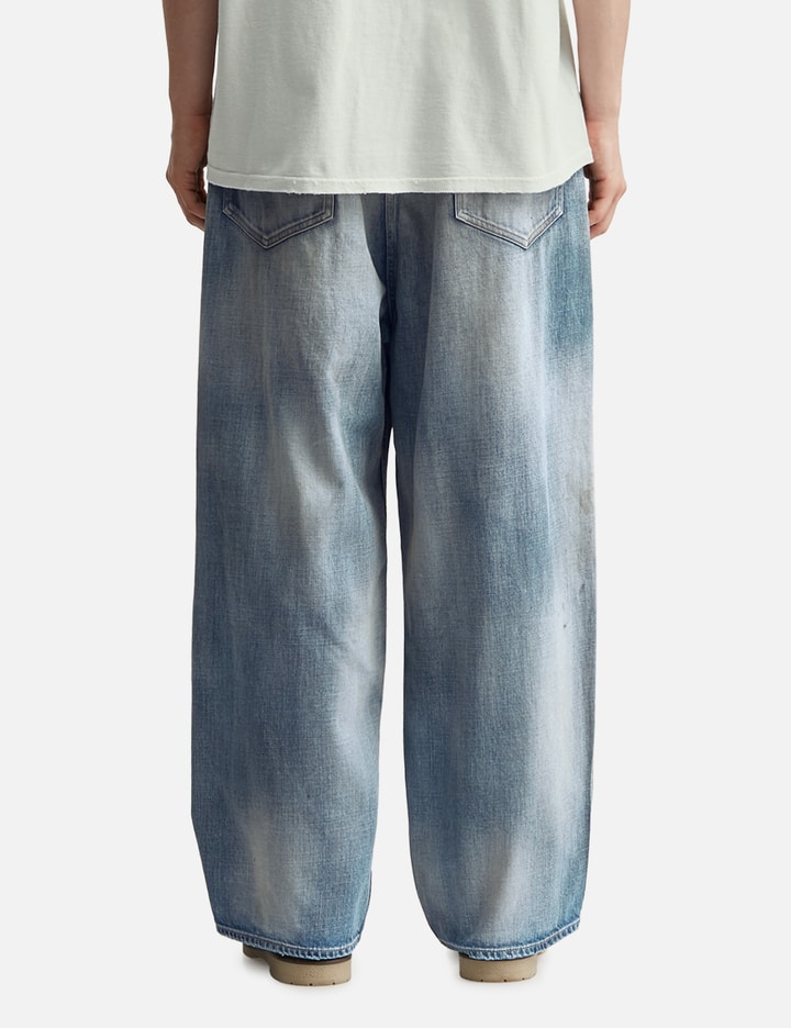 Damage Wide 5p Denim Pants view 4