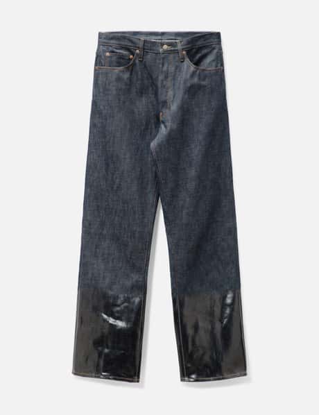 MM6 Maison Margiela - BAGGY BOXER JEANS  HBX - Globally Curated Fashion  and Lifestyle by Hypebeast