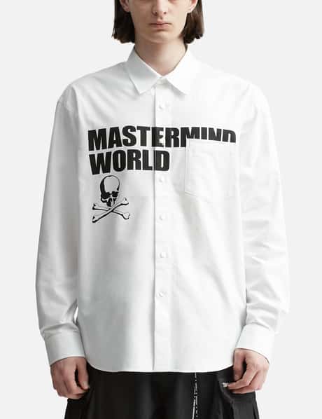 Mastermind World - Monogram Denim Trucker Jacket  HBX - Globally Curated  Fashion and Lifestyle by Hypebeast