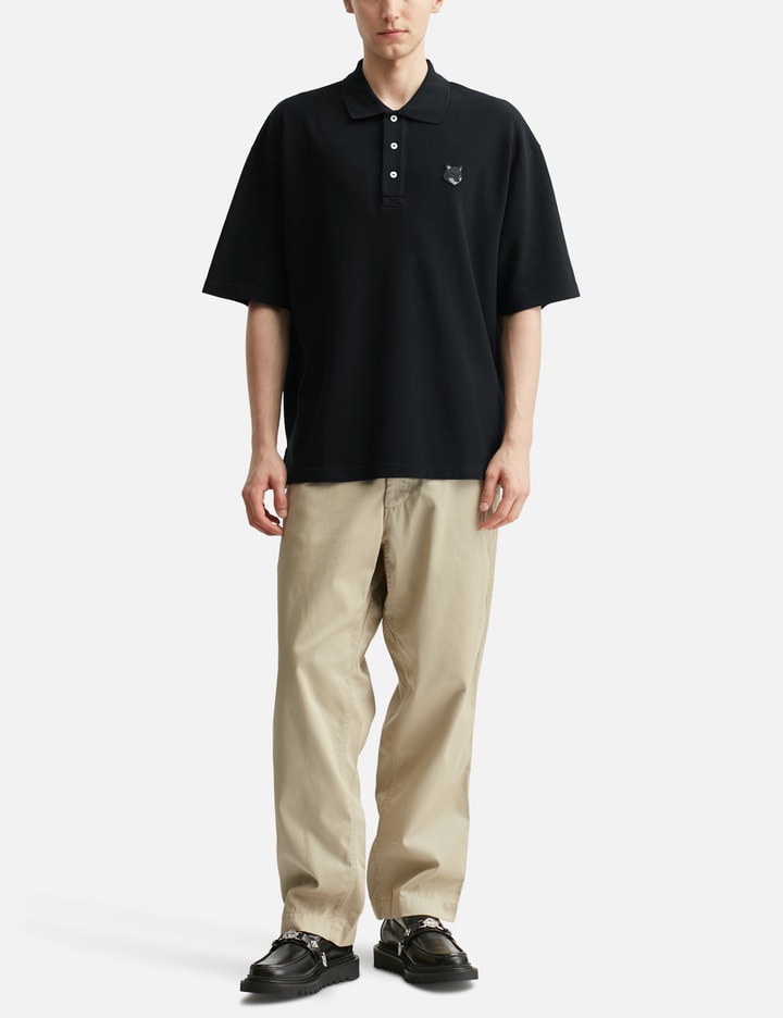 Bold Fox Head Patch Oversize Polo Placeholder Image