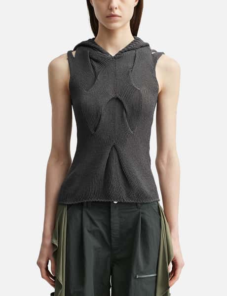 Out In Knitted Sleeveless view 10