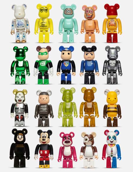 Medicom Toy Be@Rbrick 100% Set