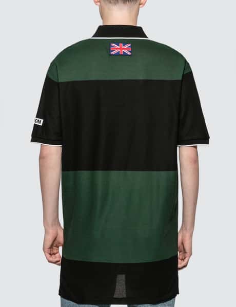Burberry - Logo Appliqué Striped Cotton Polo Shirt | HBX