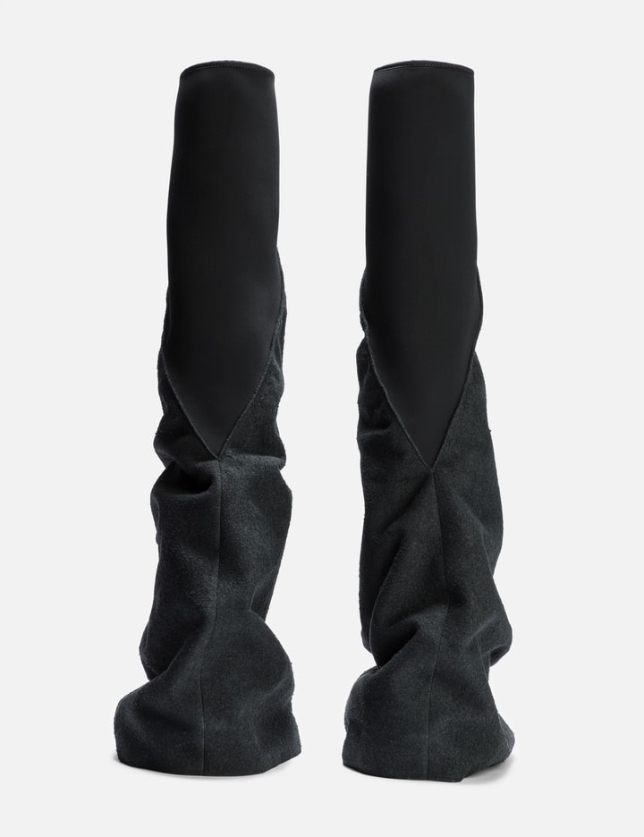 Faux Suede Fetish Boots Placeholder Image