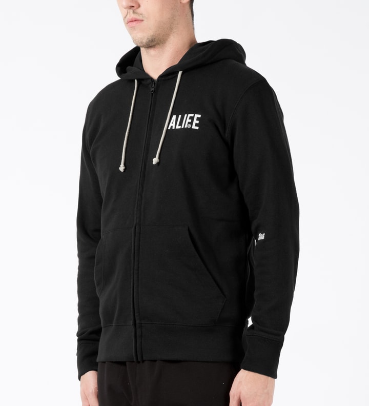 Black Nueva York Full Zip Hoodie Placeholder Image