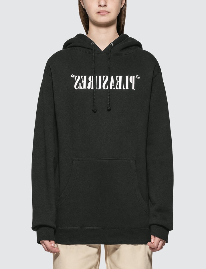 Pleasures Flipped Logo Hoody