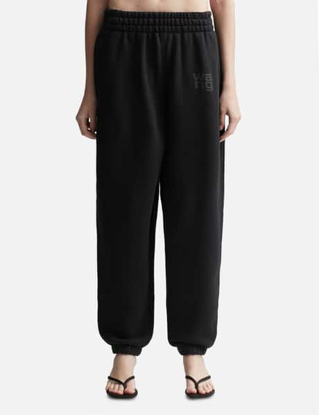 T By Alexander Wang Puff Logo Essential Terry Classic Sweatpant