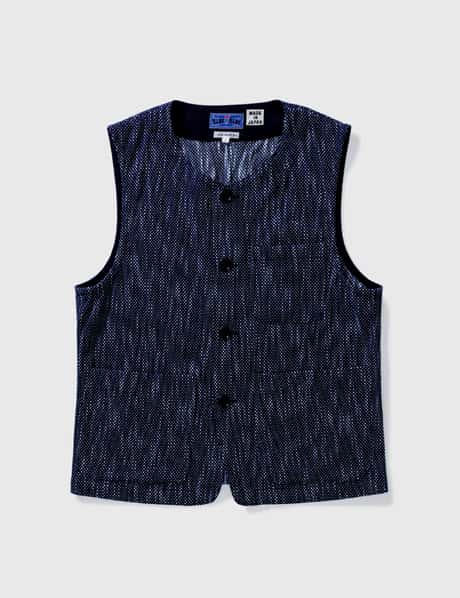 BLUE BLUE JAPAN Sachiko Four-Button Vest