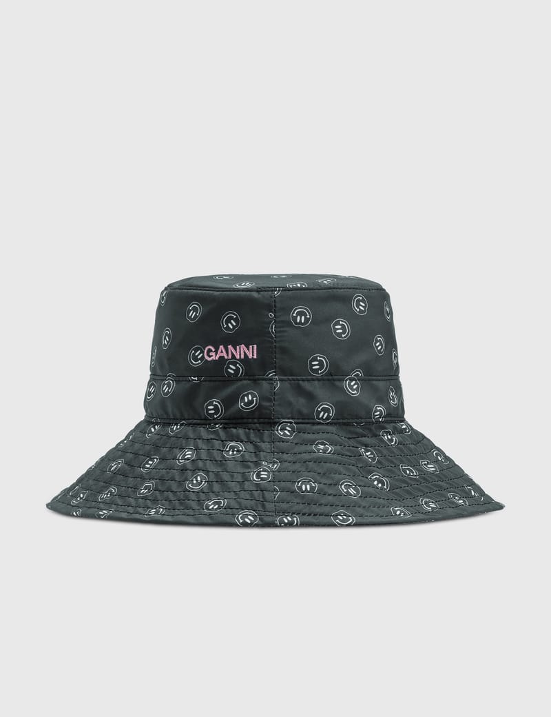 ganni tech fabric hat