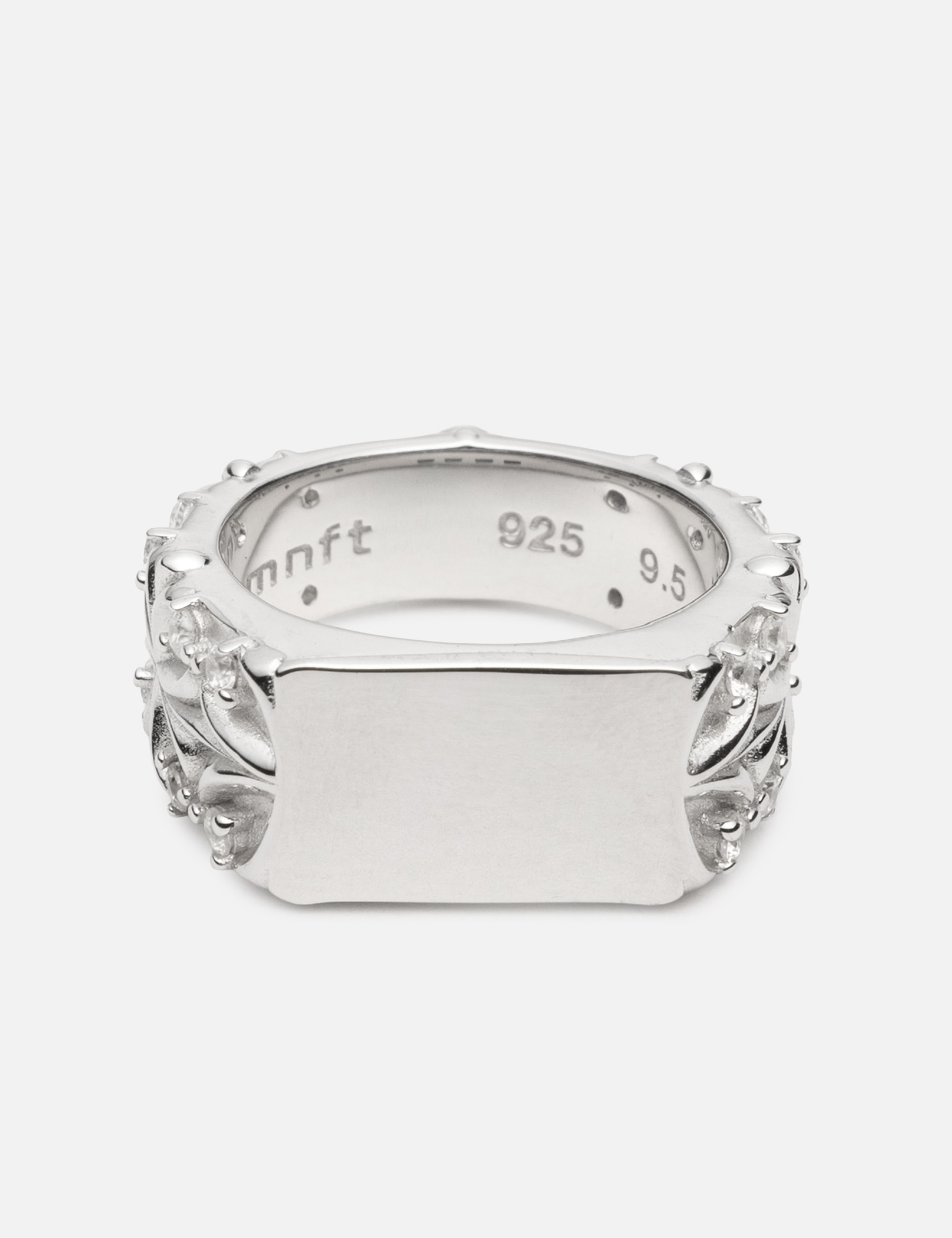 Maltese Cross Quadruplets Signet Ring view 10