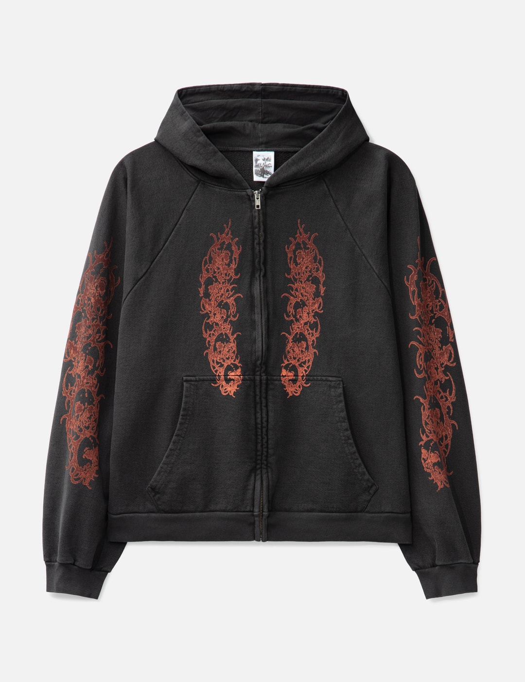 Afflicted Zip-Up Hoodie view 7