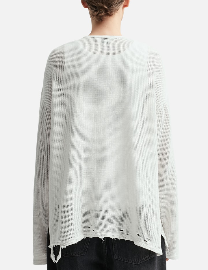 Dyed Mesh Long Sleeve T-shirt Placeholder Image