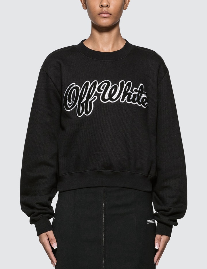 Textured Logo Sweatshirt Placeholder Image