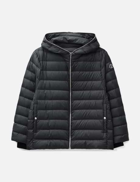 Moncler + Rick Owens Ziplock Hooded Short Down Jacket view 7