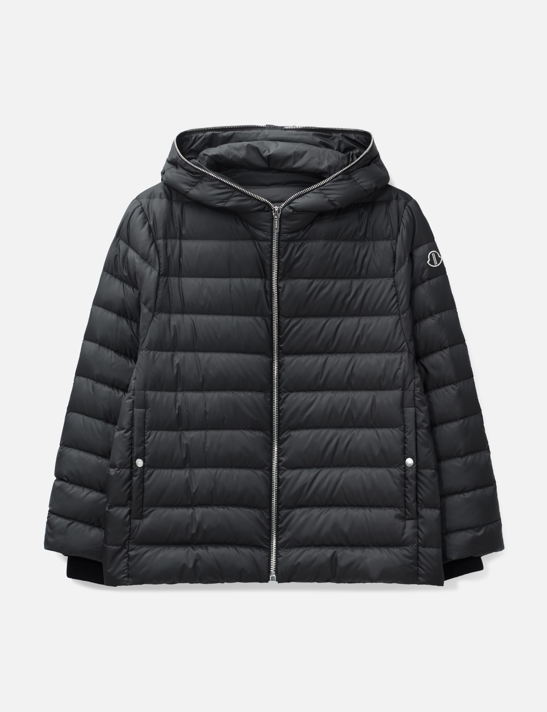Moncler + Rick Owens Ziplock Hooded Short Down Jacket view 19