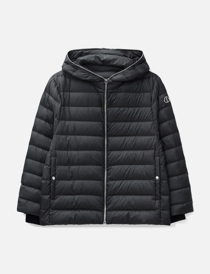 Moncler + Rick Owens Ziplock Hooded Short Down Jacket Placeholder Image
