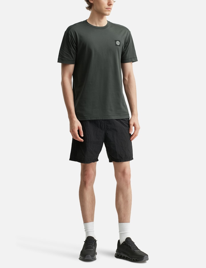 60/2 Cotton Jersey Short-Sleeve T-shirt With Compass Patch Placeholder Image