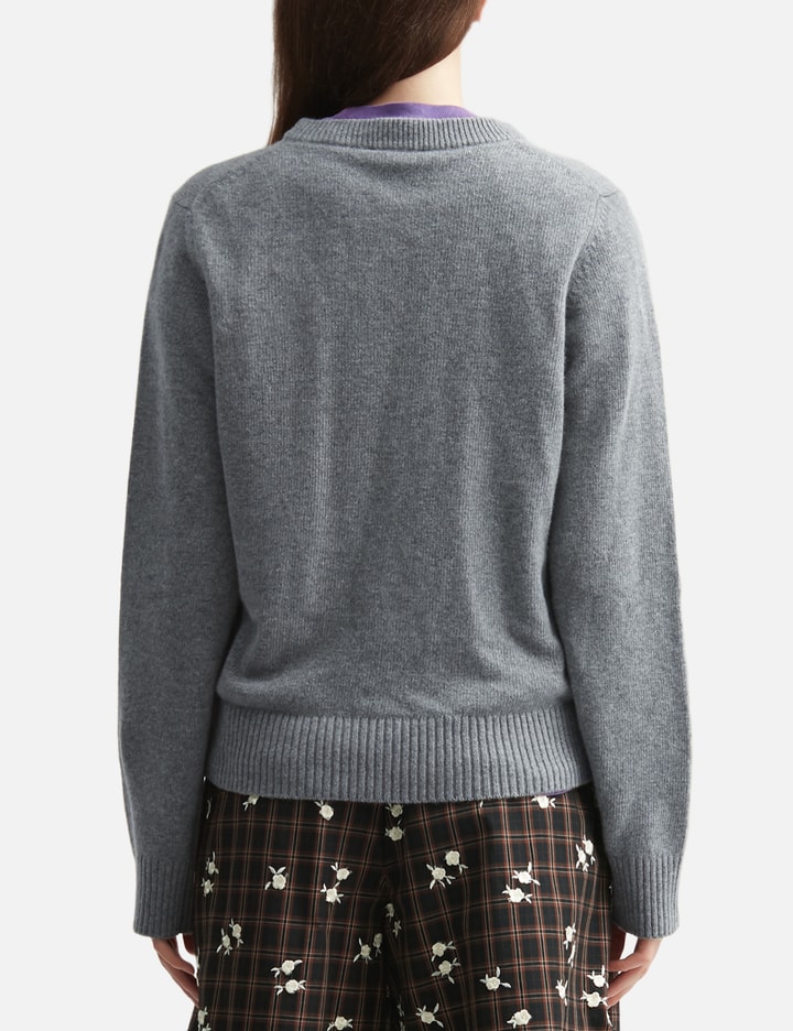 Ganni Graphic Wool Sweater Teddy