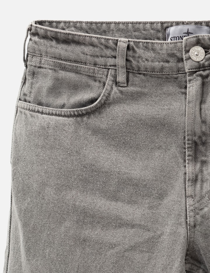 Stone Island Mineral Dyed Cotton Gabardine-TC Chino Pants With Pockets