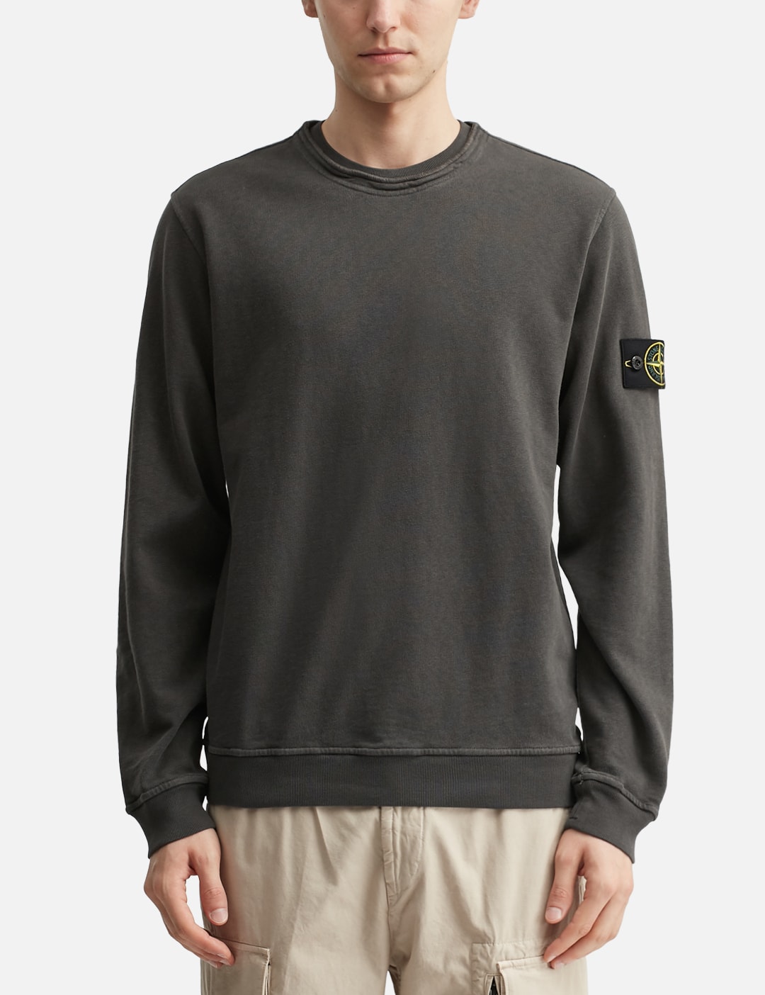 GARMENT DYED MALFILE FLEECE SWEATSHIRT view 11