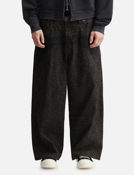 "Bruce" Leopard Baggy Denims view 10