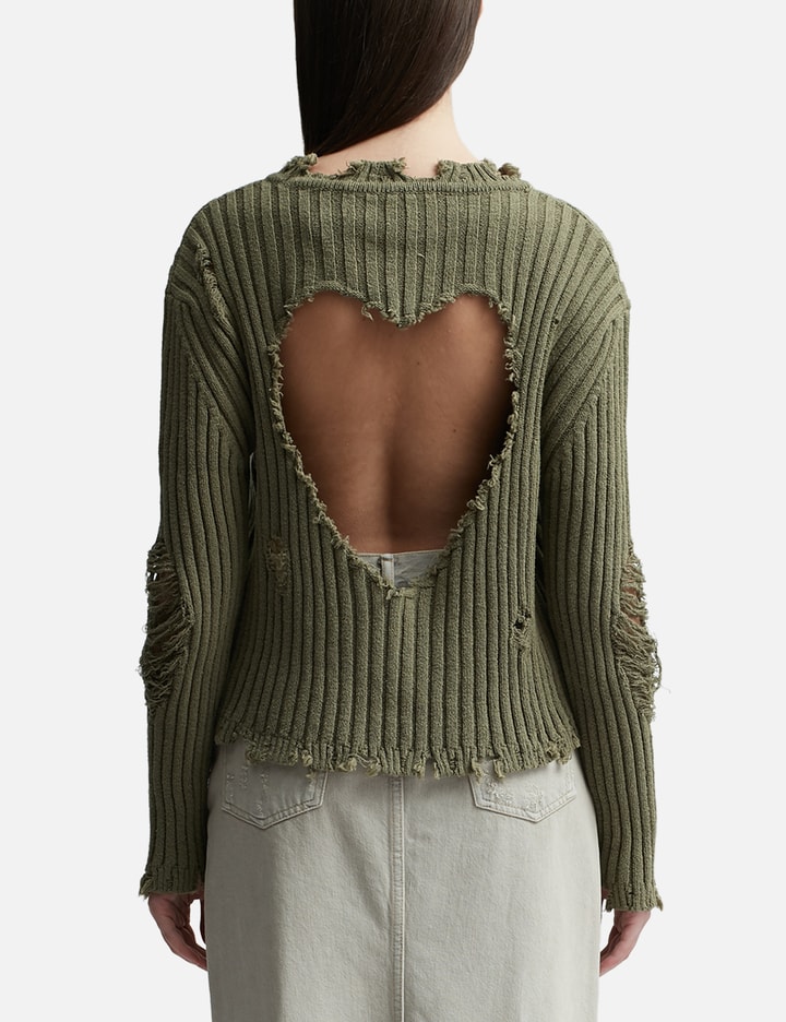 DAMAGED HEART SWEATER Placeholder Image