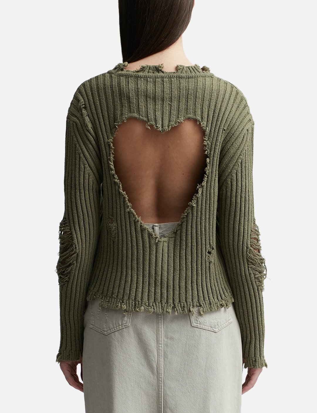 DAMAGED HEART SWEATER view 10