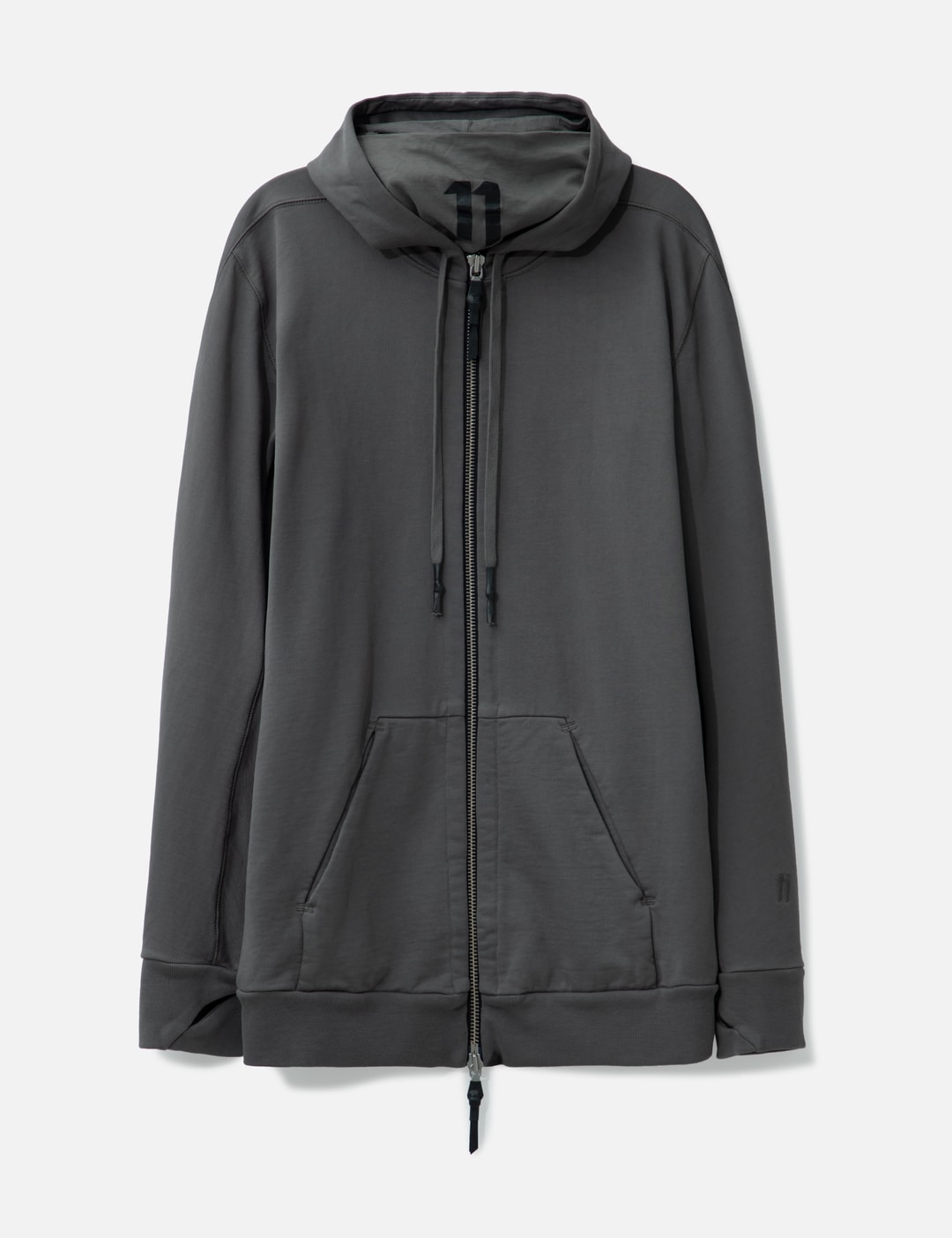 Balaclava Zippered Hoodie Sweater view 9