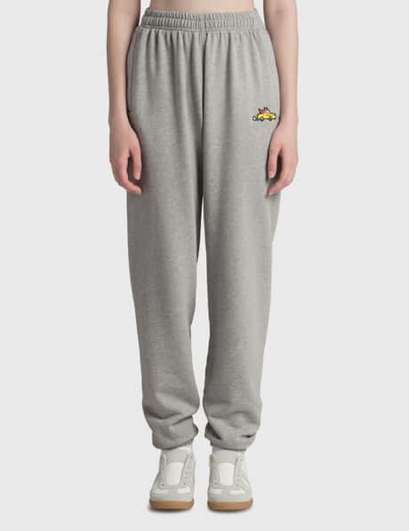 Maison Kitsune Oly Taxi Patch Relaxed Jogger Pants