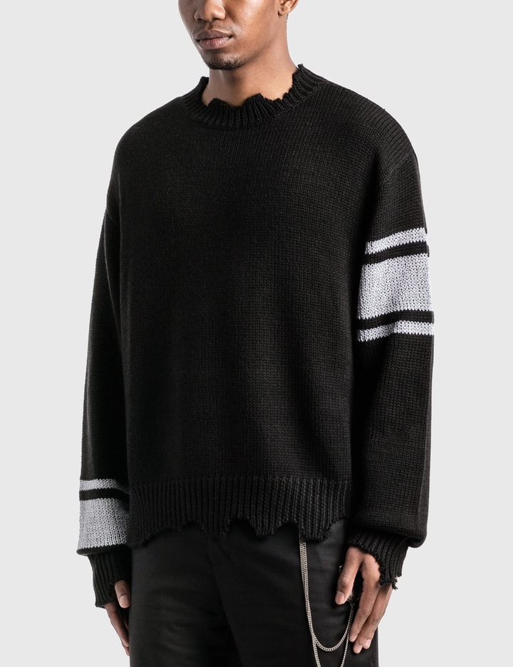 C2H4 C2H4® X Mastermind Japan Reflective Knit Sweater