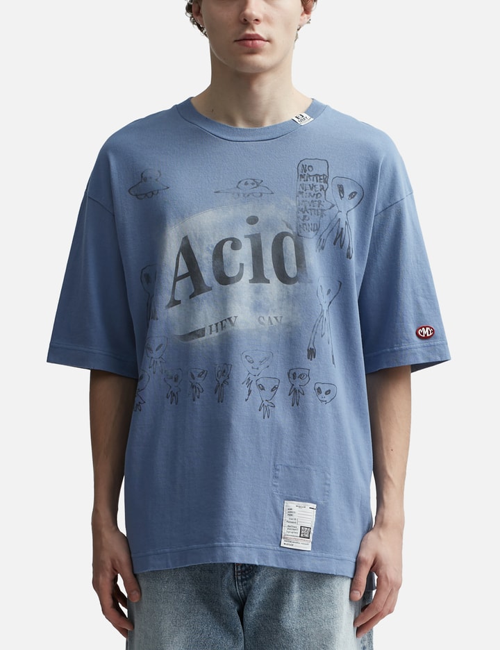 Distressed Acid  Printed T-shirt Placeholder Image