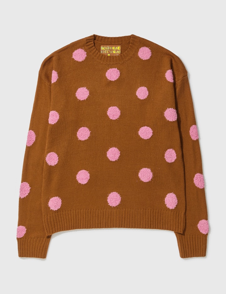 POLKA PILE CREWNECK SWEATER Placeholder Image