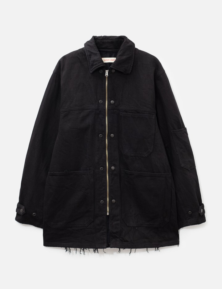 Barbell Object Denim Coverall