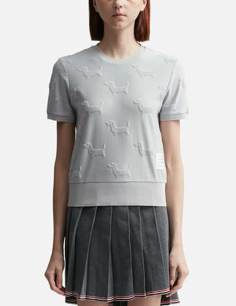 Thom Browne Terry Jacquard Hector T-Shirt