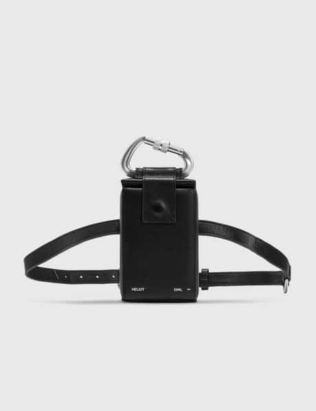 Heliot Emil Leather Belt W Mini Box Bag