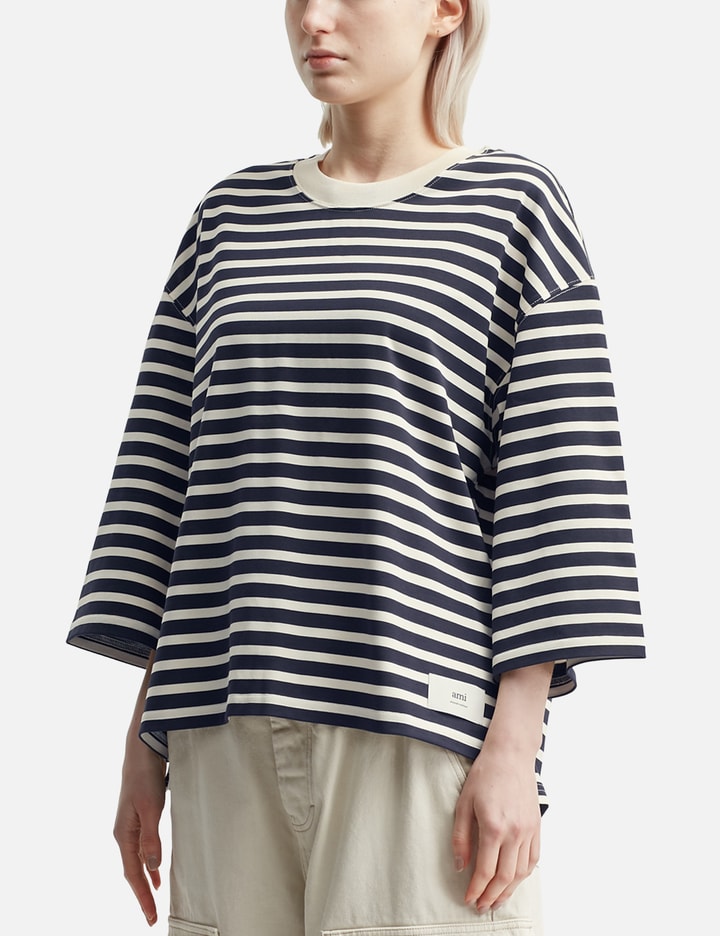 Ami Alexandre Mattiussi Ami Paris Striped T-shirt