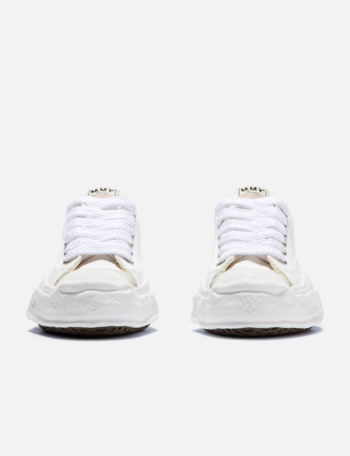 Shop Miharayasuhiro Hank Low Top Sneakers In White