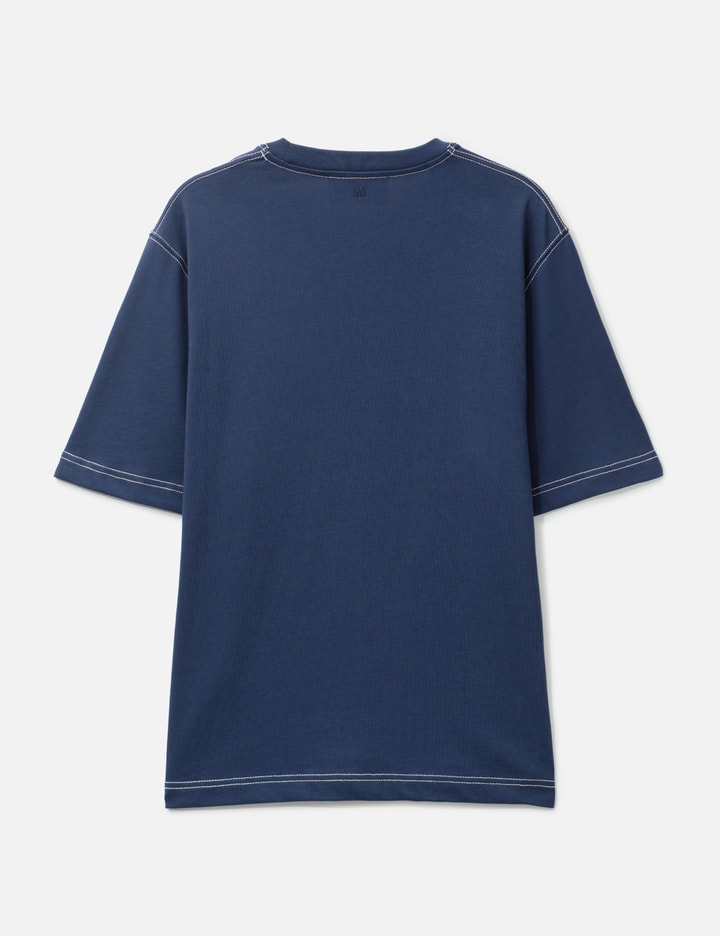 Ami Cotton Topstitching Ami De Coeur T-Shirt