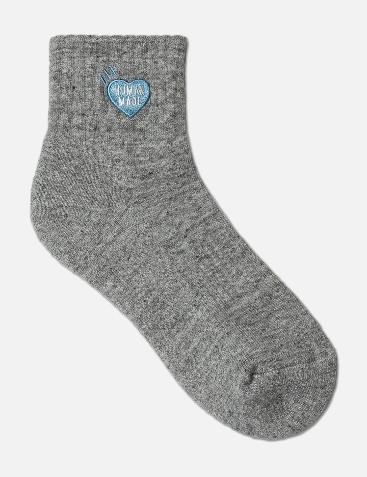 Shop Human Made Pile Short Socks In Grey
